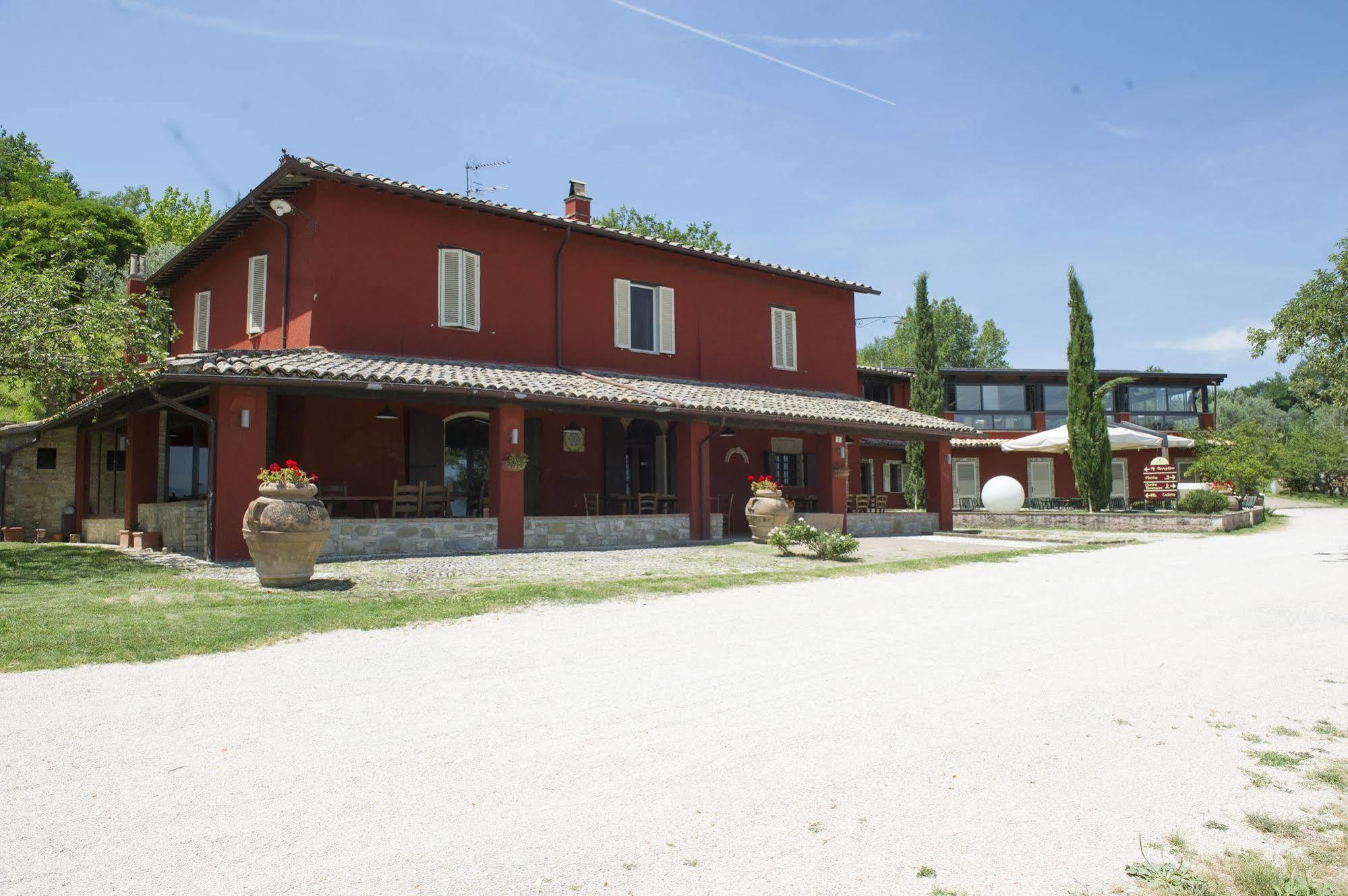 Il Poggio Dei Pettirossi Hotel Bevagna ภายนอก รูปภาพ